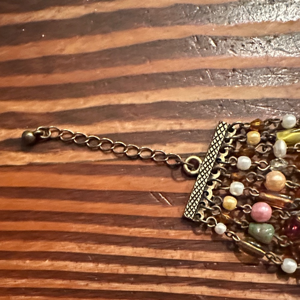 Lia Sophia Beaumont Vibrant Multicolor Beaded Bracelet - Picture 6 of 7